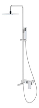 Стойка для душа Q WhiteChrome.2_Комплект Стойка для душа Q WhiteChrome.2_Комплект