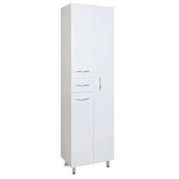 Пенал Onika Модерн 52 напольный, белый, универсальный Пенал Onika Модерн 52 напольный, белый, универсальный