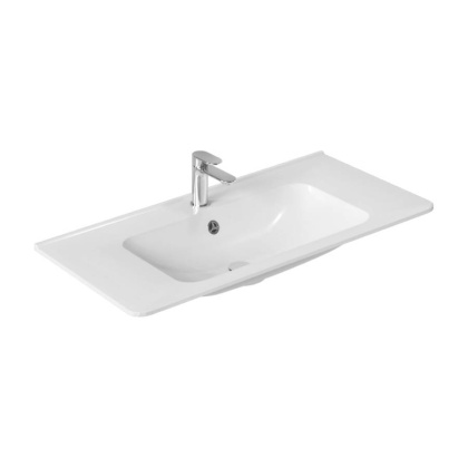 Раковина VCB-2VP1000W из искусственного камня, цвет белый Раковина VCB-2VP1000W из искусственного камня, цвет белый