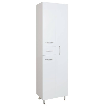 Пенал Onika Модерн 52 напольный, белый, универсальный Пенал Onika Модерн 52 напольный, белый, универсальный