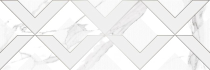 Декор OS\B189\60152 Viva белый 20*60 (уп/6шт),шт