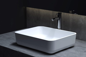 Раковина Salini GLORIA 309 1102209MRF S-Stone покраска по RAL полностью, накладная, матовая