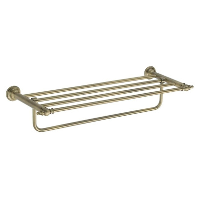 Полотенцедержатель с полкой, RG1108Q Rose, Бронза