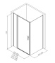 Душевой уголок Allen Brau Priority 160x90 3.31038.BA + 3.31044.BA серебро браш Душевой уголок Allen Brau Priority 160x90 3.31038.BA + 3.31044.BA серебро браш
