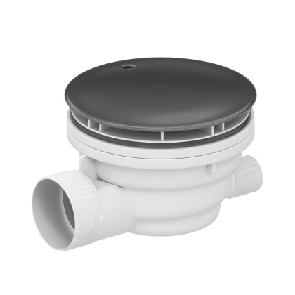 Сифон для душевых поддонов RGW Velplex QYD-01 графит, RGW 39241101-02