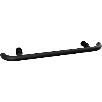 Дверная ручка Bemeta Help 301553010 Черная матовая, 700 мм