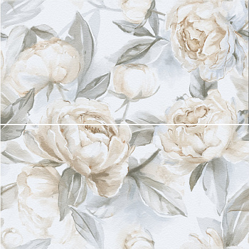 Плитка Elite Peonies Decor A+B 60x120 Matt