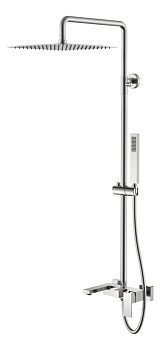 Стойка для душа QUBIC Nikel Brush