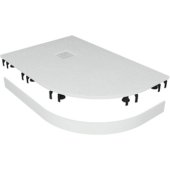 Душевой поддон асимметричный RGW ST/AL-W Белый (Комплект) 900x1200 Душевой поддон асимметричный RGW ST/AL-W Белый (Комплект) 900x1200