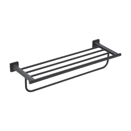 Полотенцедержатель с полкой, RG1508H Rose, Черный