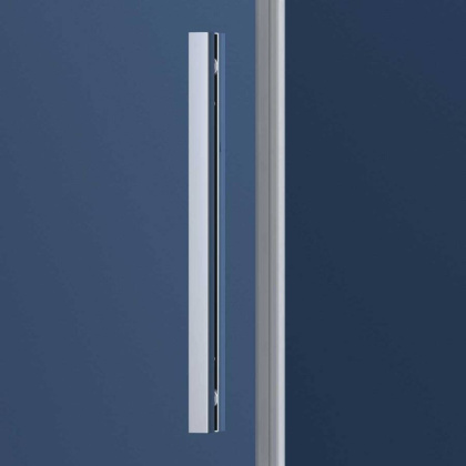 Душевая дверь Soft VDS-3SO110CLB, 1100, черный, стекло прозрачное