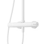LEAF-CDA-25-L-01 Душевая стойка телескопическая, с верхним и ручным душем, верхний душ диаметр 250 мм , исполнение Хром LEAF-CDA-25-L-01 Душевая стойка телескопическая, с верхним и ручным душем, верхний душ диаметр 250 мм , исполнение Хром