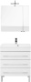 Мебель для ванной Aquanet Верона 75 белый (напольный 3 ящика) Мебель для ванной Aquanet Верона 75 белый (напольный 3 ящика)