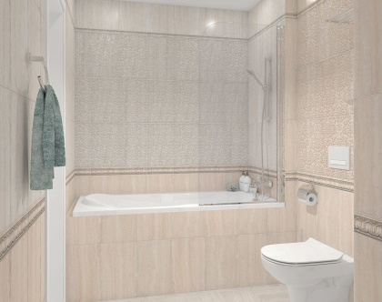 Бордюр BOA003 Пантеон беж 25*4 (уп/20шт), шт