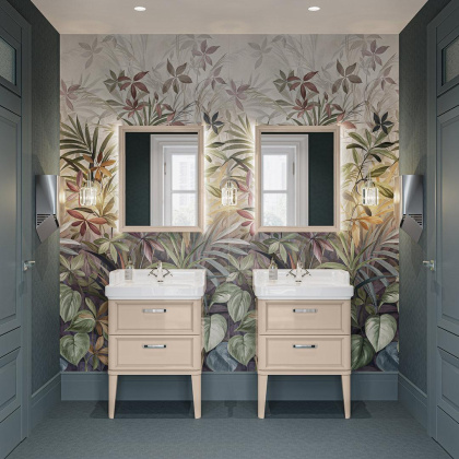 Зеркало POMPEI 60, камео бежевый глянцевый PO.mi.60\CAM