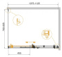 STYLUS-SOFT-AH-1-160/100-C-Cr Душевой уголок STYLUS-SOFT-AH-1-160/100-C-Cr Душевой уголок