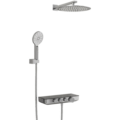 A7499.090.116.010.127.011 Thermo Встраиваемый комплект для душа с верхней душевой насадкой и лейкой