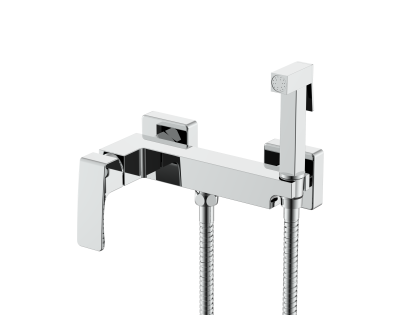 Смеситель Raglo настенный с гигиеническим душем R01.51