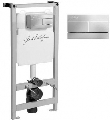 Инсталляция для подвесного унитаза E21928RU-CP Jacob Delafon Installation хром ,, шт