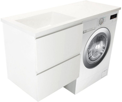 Тумба подвесная под умывальник Dallas Luxe 1150х482 2 ящика (ШхГхВ) 498х476х607