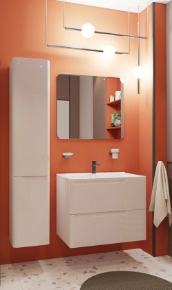 Пенал подвесной Kare Luxe левосторонний (ШхГхВ) 350х320х1747