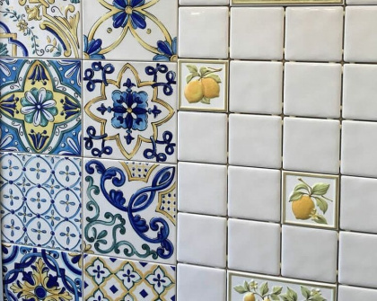 Декор TLA003H Капри Лимончики  9,9*9,9 (1уп/26шт), шт