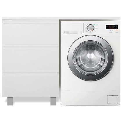 Комплект мебели Dallas Luxe 1500х482 левосторонний напольный 3 ящика  (ШхГхВ)  848х476х860 Комплект мебели Dallas Luxe 1500х482 левосторонний напольный 3 ящика  (ШхГхВ)  848х476х860