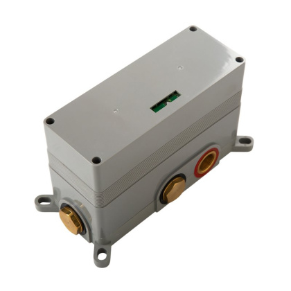 CZR-B-VDIM-30-T-01 Душевая система встраиваемого монтажа с термостатическим смесителем с верхним и ручным душем, верхний душ из ABS диаметр 300 мм Исполнение: Хром  CZR-B-VDIM-30-T-01 Душевая система встраиваемого монтажа с термостатическим смесителем с верхним и ручным душем, верхний душ из ABS диаметр 300 мм Исполнение: Хром