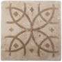 Натуральный травертин, ORNAMENT №6 10x10, Provance