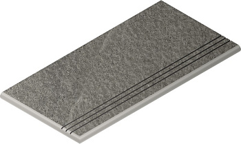 Карбон Ступень Закруг.Грип 30X60 Лев