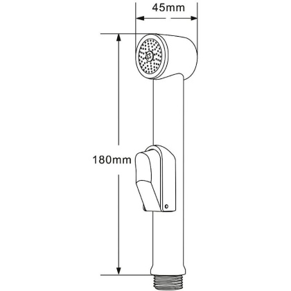 Гигиеническая лейка Agger AHYG01 с держателем