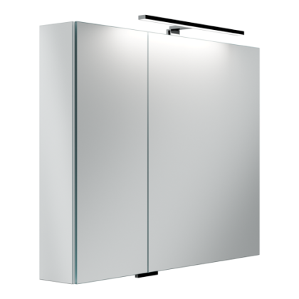Зеркальный шкаф для ванной комнаты  SANCOS Hilton 900x148х740 мм, с LED подсветкой, арт .Z900 Зеркальный шкаф для ванной комнаты  SANCOS Hilton 900x148х740 мм, с LED подсветкой, арт .Z900