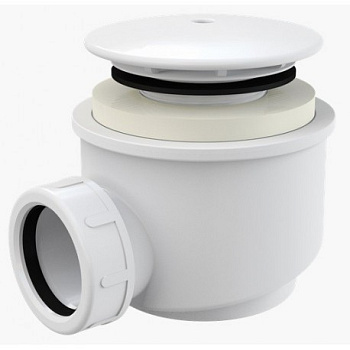 Сифон для душевого поддона, белый Сифон для душевого поддона, белый