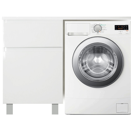 Комплект мебели Dallas Luxe 1500х482 левосторонний напольный 2 ящика  (ШхГхВ) 848х476х860 Комплект мебели Dallas Luxe 1500х482 левосторонний напольный 2 ящика  (ШхГхВ) 848х476х860