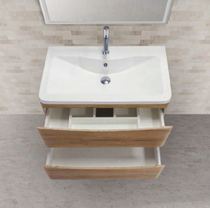 Раковина из искусственного камня BelBagno BB800/455-LV-ART-ALR-NERO, чёрная матовая Раковина из искусственного камня BelBagno BB800/455-LV-ART-ALR-NERO, чёрная матовая