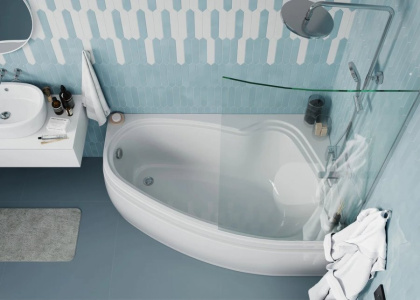 Акриловая ванна VAGNERPLAST AVONA 150x90 Right Акриловая ванна VAGNERPLAST AVONA 150x90 Right