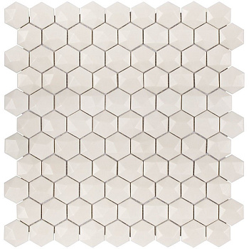 Стеклянная мозаика, MATT 904D HONEY, Hexagon Стеклянная мозаика, MATT 904D HONEY, Hexagon