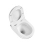 Унитаз подвесной Tornado Bien VT1-51T безободковый, цвет белый, ультратонкое soft-close сиденье Унитаз подвесной Tornado Bien VT1-51T безободковый, цвет белый, ультратонкое soft-close сиденье