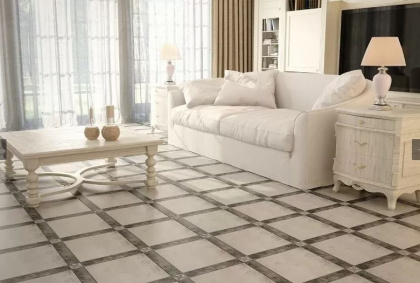 GT301VG Плитка грес глаз. Luna Сер. 41,8*41,8 _ 1 \84