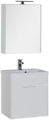 Мебель для ванной Aquanet Латина 60 белый (1 ящик) Мебель для ванной Aquanet Латина 60 белый (1 ящик)