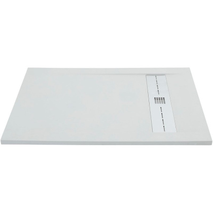 Душевой поддон Allen Brau Infinity 160x90 8.21007-21 белый камень