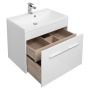 Мебель для ванной Aquanet Августа 75 белый (раковина Нота) Мебель для ванной Aquanet Августа 75 белый (раковина Нота)