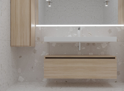 Ящик под столешницу 120см LIGHT OAK VALLESSI UNO-S 897-120-L Boheme