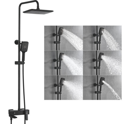 Душевая система латунь черный R2736H Душевая система латунь черный R2736H