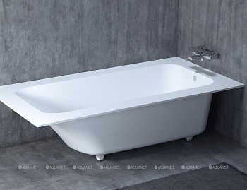 Ванна из искусственного камня S-Stone Salini Orlando 190x100 см матовая,102024M Ванна из искусственного камня S-Stone Salini Orlando 190x100 см матовая,102024M