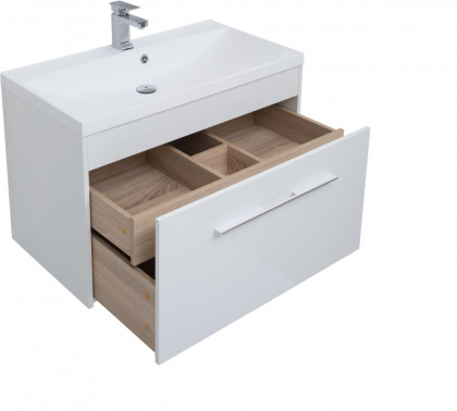 Тумба под раковину Aquanet Августа 90 белый Тумба под раковину Aquanet Августа 90 белый