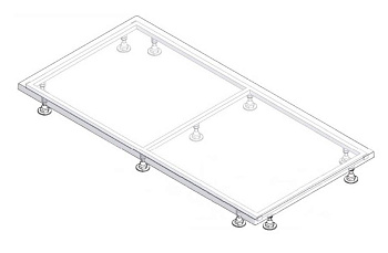 Каркас для поддона Creto Ares, Scala 120x80 Каркас для поддона Creto Ares, Scala 120x80