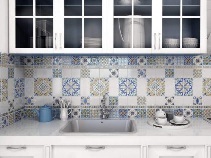 Бордюр STG\А492\1146  Капри Майолика 3*9,9 (1уп/60шт), шт