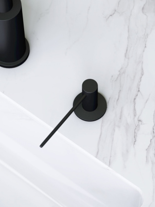 Универсальный диспенсер Gem, 28,1х6х9,5 см, черный, A9037222