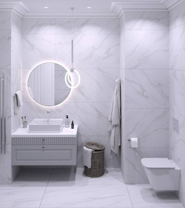 Керамогранит полированный STATUARIO EXTRA 60x120 5мм POLISHED, Arts